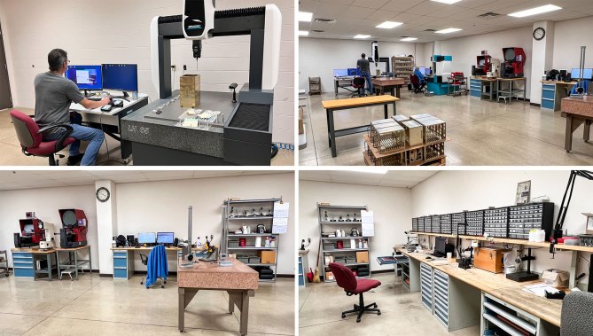 Aerospace inspection lab